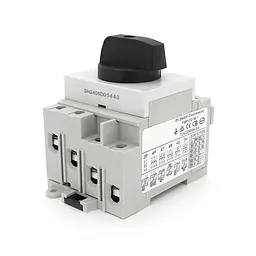 Поворотний вимикач зовнішнього монтажу HGN4-NL1-32, DC1000V, 32A, 4P, IP66, Grey - мініатюра 5