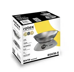 Ваги кухонні Rotex RSK18-S - мініатюра 6