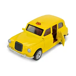 Іграшка Машина металева АВТОПРОМ British Taxi 10034 Жовтий shop (2000999919268) - мініатюра 3