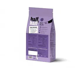 Сухий корм Half & Half для дорослих собак середніх порід із яловичиною 2 кг - мініатюра 2