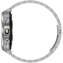 Смарт-годинник Uwatch Smart Surf X Pro Steel 2 ремінці сріблястий (3382) - мініатюра 7