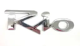 Емблема напис для KIa Rio на скотчі Хром 119х42 мм ПХ 173.33