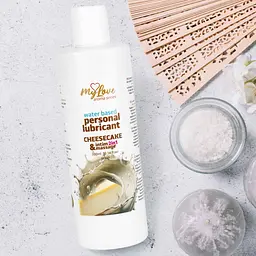 Лубрикант MyLove Aroma Series IntimMassage 2in1 Cheesecake, 300 мл - мініатюра 4