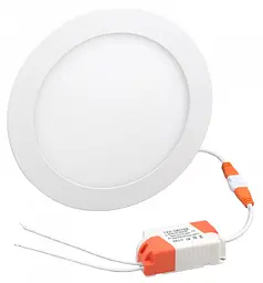 Набір світильник точковий врізний Євросвітло 12Вт коло LED-R-170-12 4200К 2 шт. (59007) - мініатюра 2