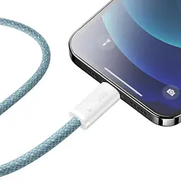 Кабель Baseus Dynamic Series Fast Charging Cable Type-C to Lightning 20W 1m CALD000003 Blue - мініатюра 3