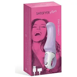 Вібратор Satisfyer Vibes Charming Smile Гнучкий стел для точної G-Spot стимуляції 12 режимів - мініатюра 6