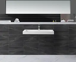 Раковина AsigNatura Stream 90x46 35721804, Білий матовий - мініатюра 3