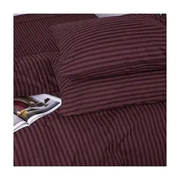 Наволочка MirSon Ranforce Elite 17-0617 Stripe Brown 70х70 см (2200008202125)