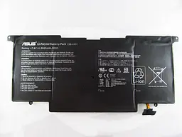 Акумулятор для ноутбука Asus UX31A C22-UX31, 6840 mAh (50Wh), 6cell, 7.4V, Li-Po, чорний - мініатюра 2