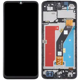 Дисплей ZTE Blade A54/A34 чорний, оригінал PRC, з рамкою