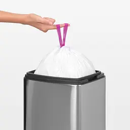 Відро для сміття Brabantia Touch Bin сріблясте 10 л (477225) - мініатюра 6