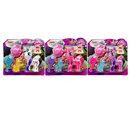 Конячка My Little Pony, 2 шт. (12 см, 7 см), аксесуари (В асортименті) - мініатюра 2
