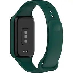 Ремінець ArmorStandart Silicone для Mi Band 8 Active / Redmi Smart Band 2 Dark Green [ARM73996] [103393] - мініатюра 3
