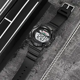 Чоловічий наручний годинник 2153BKWT Black-White Skmei acs0030231 - мініатюра 5