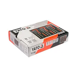 Набір інструментів Yato для ремонту різьби M6х1,0х10,8 мм М8х1, 25х10, 8 мм М10х1, 5х13, 5 мм (YT-1769) - мініатюра 3
