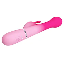 Вібратор Pretty Love Dejon Pink - мініатюра 9