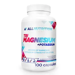 Магній з калієм та вітаміном B6 TRI Magnesium Potasium 100 капс