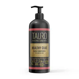Кондиціонер Tauro Pro Line для розгладжування та зволоження шерсті собак і котів Healthy Coat glossy conditioner 1000 мл