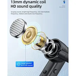 Bluetooth-гарнітура Hoco S19 Heartful ENC Metal Gray (752918) [151275] - мініатюра 10