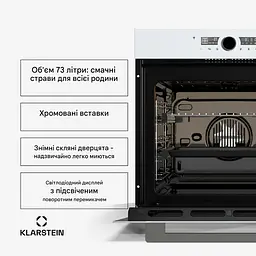 Вбудована духовка Klarstein Iluminosa (10046712) - мініатюра 8