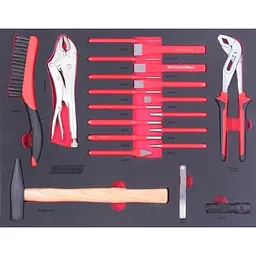 Набір шарнірно-губцевого інструменту ShiningBerg у ложементі 21 предмет (202203)