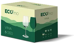 Набір келихів ECOmo Vina, 6х580 мл (7169041) - мініатюра 2