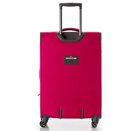 Валіза велика Swissbrand Silkeborg (L) Polyester 500D Fuchsia/Light Grey (SWB_LLSIL941L) - мініатюра 2
