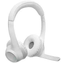 Гарнітура Logitech Zone 300 Wireless Bluetooth Headset Off-White (981-001417) - мініатюра 2