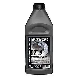 Гальмівна рідина BRAKEGUARD ДОТ-4 1л 11804 - мініатюра 2