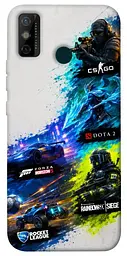 TPU чохол Demsky Full Throttle для TECNO Spark 6 Go