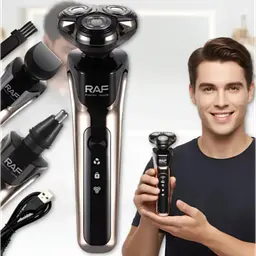 Акумуляторна електробритва RAF R4043 3 в 1 з дисплеєм, USB Type-C, сухе гоління - мініатюра 3