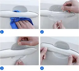 Комплект захисних плівок Ford 4 шт. - мініатюра 4