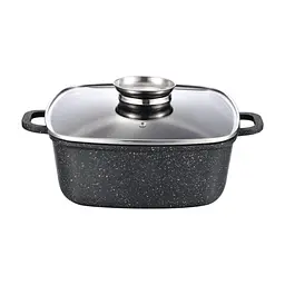 Кастрюля Gusto квадратное покрытие Marble 2,8 л (GT-2504-20)