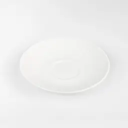 Блюдце МВМ My Home Промінь 11.5 см біле (KP-117 WHITE) - мініатюра 3