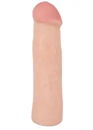 Насадка на пеніс You2Toys Orion Big White Penis Sleeve 22 см тілесний - мініатюра 3