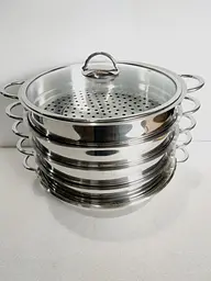 Мантоварка-пароварка O.M.S. Collection 6090 C-30 см 6,4 л - мініатюра 7