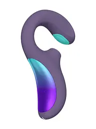 Кліторально-вагінальний звуковий стимулятор LELO Enigma Cyber Purple - мініатюра 2