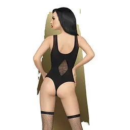 Боді Penthouse Lingerie Hotter Than Hell S-L чорний - мініатюра 2