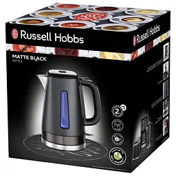 Електрочайник Russell Hobbs Matte Black 26140-70 - мініатюра 2