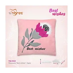 М'яка іграшка Tigres Підголовник - подушка Best wishes (ПД-0463) - мініатюра 4
