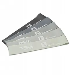 Набір резинок для фітнесу Trex Sport TX-065RBG 1-18кг - мініатюра 4