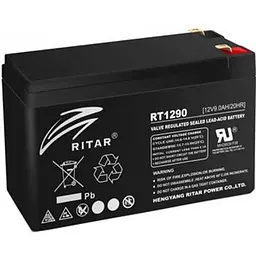 Батарея до ДБЖ Ritar AGM (RT1290B), 12V-9Ah, Black (RT1290B)