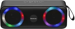 Портативна колонка Defender Q1 10Вт, Black (65301) (6857487) - мініатюра 3