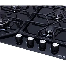 Варильна поверхня Weilor GG W 604 газова BL - мініатюра 3