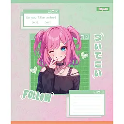Набір зошитів 1 вересня Follow Anime А5, 18 аркушів 25 шт. (768123) - мініатюра 4