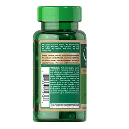 Натуральна добавка Puritan's Pride Ginseng Complex, 75 капсул - мініатюра 3