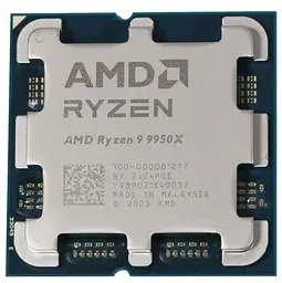 Процесор AMD Ryzen 9 9950X (100-000001277) (Socket AM5, 32T, 5.7 ГГц, Tray)