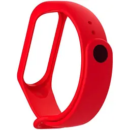 Силіконовий ремінець BeCover для Xiaomi Mi Band 3/4 Red (704648) - мініатюра 2