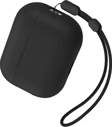 Чохол Blueo Liquid Silicone Case для Apple AirPods Pro 2 Black [75237] - мініатюра 2