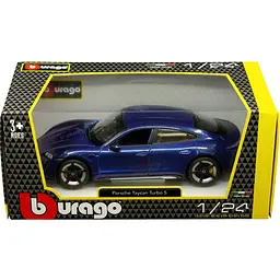 Автомодель Bburago Porsche Taycan Turbo S 1:24 в асортименті (18-21098) - мініатюра 2